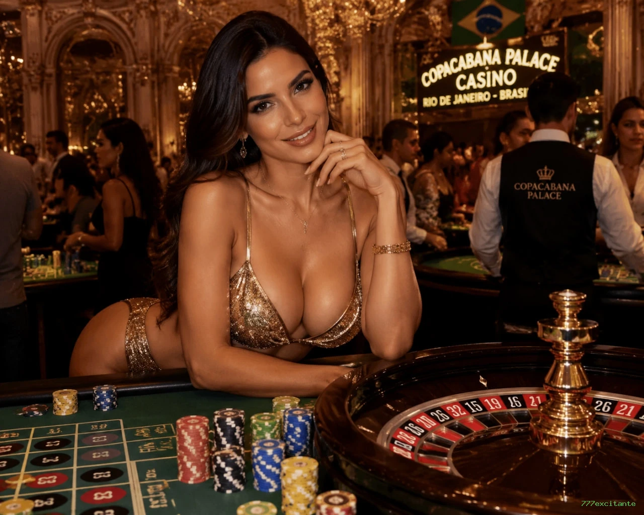 Jogos de Cassino Premium - Slots, Roleta, Blackjack e Dealer Ao Vivo